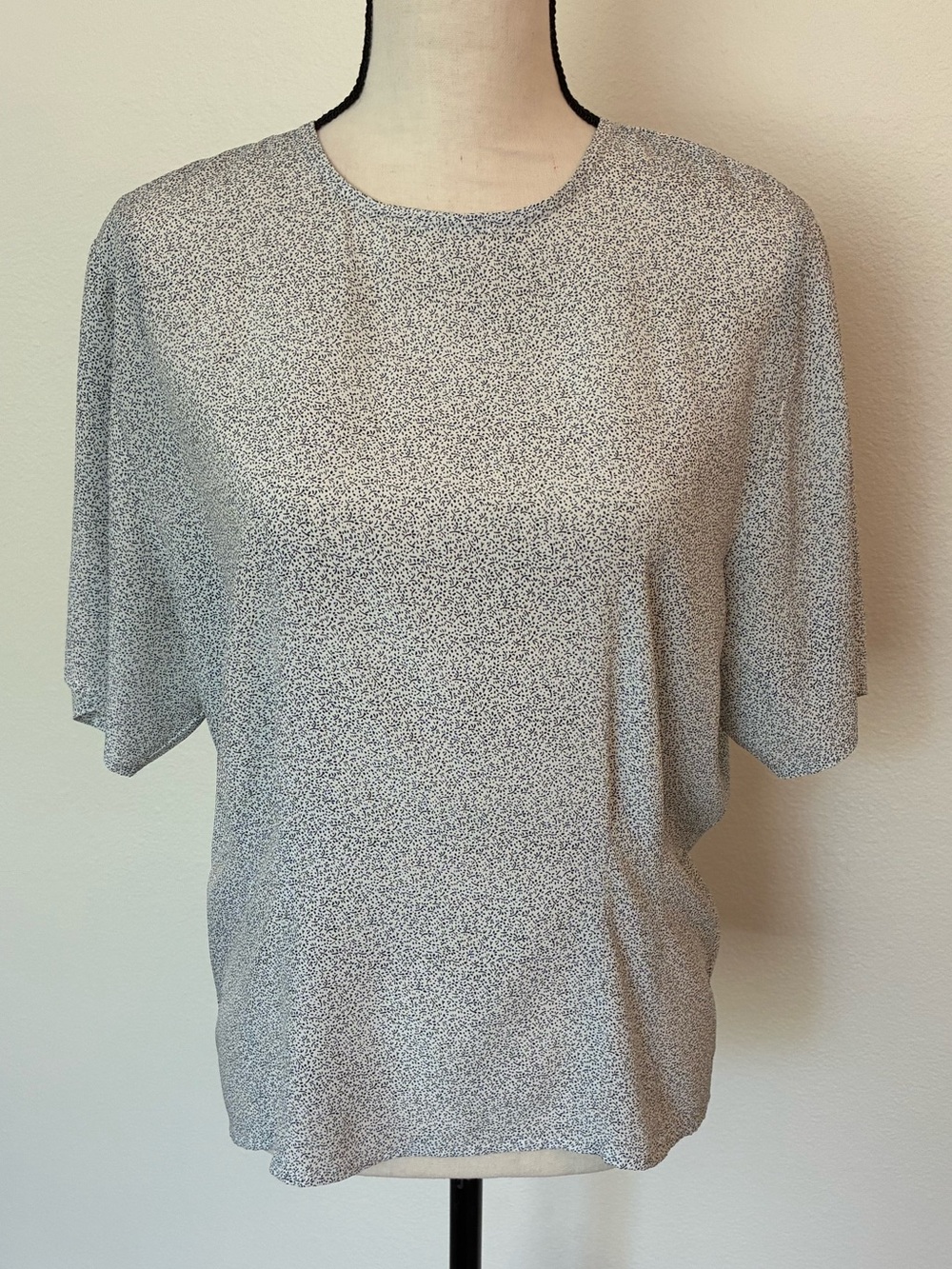 Vintage 80s TESS Tapered Blouse